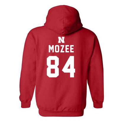 Nebraska - NCAA Football : Isaiah Mozee - Replica Shersey Hooded Sweatshirt-1