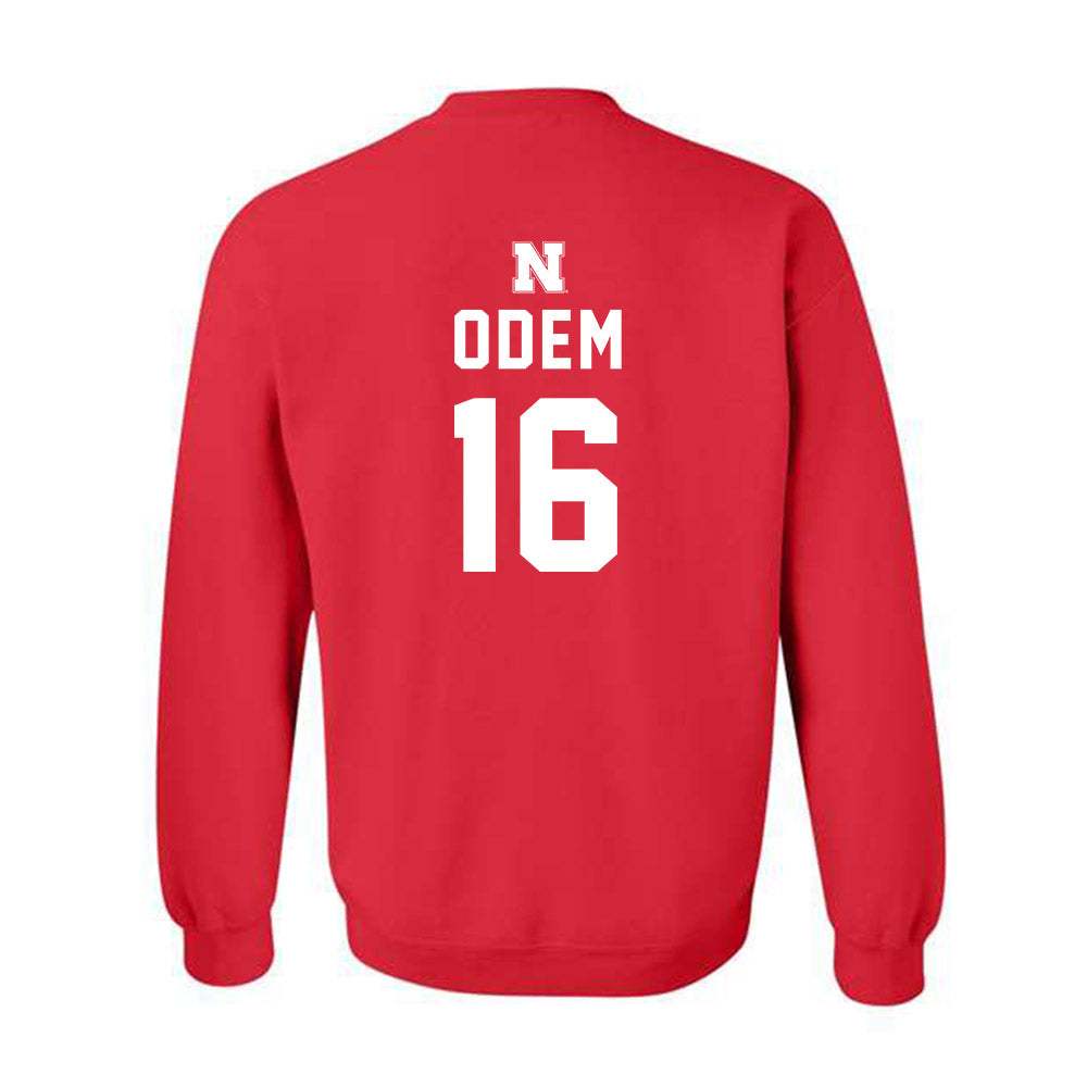 Nebraska - NCAA Football : Danny Odem - Replica Shersey Crewneck Sweatshirt-1