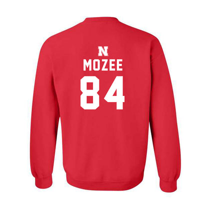 Nebraska - NCAA Football : Isaiah Mozee - Replica Shersey Crewneck Sweatshirt-1