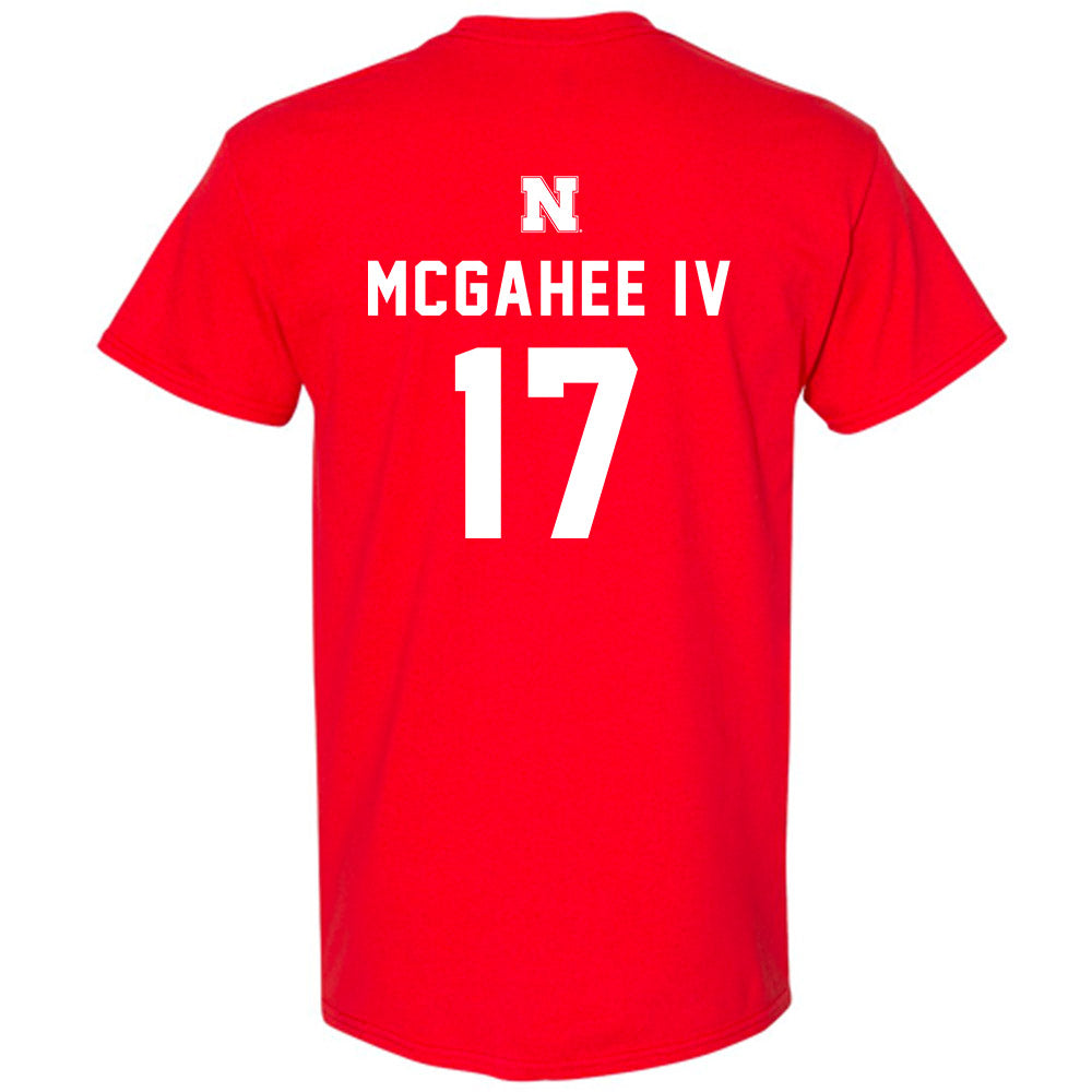 Nebraska - NCAA Football : Willis Mcgahee Iv - Replica Shersey T-Shirt-1
