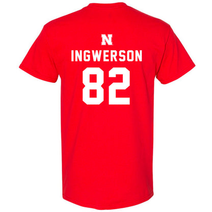 Nebraska - NCAA Football : Eric Ingwerson - Replica Shersey T-Shirt-1