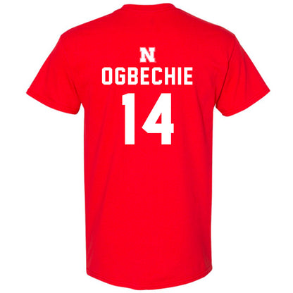Nebraska - NCAA Women's Volleyball : Manaia Ogbechie - Replica Shersey T-Shirt-1