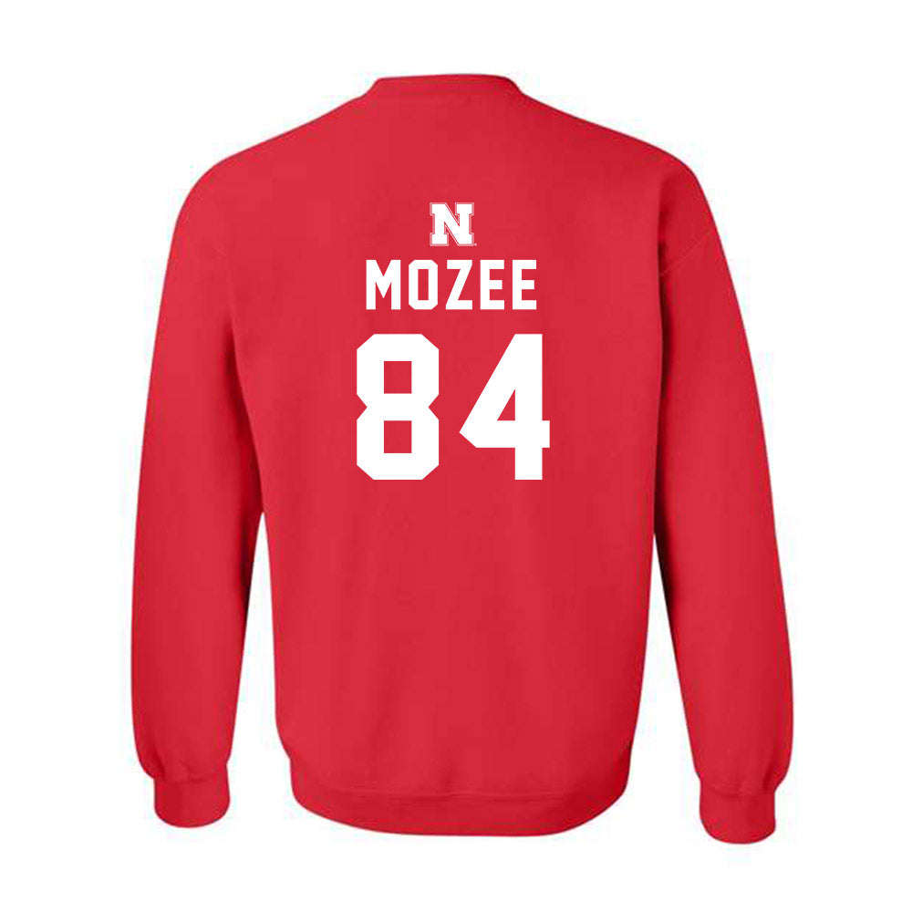 Nebraska - NCAA Football : Isaiah Mozee - Replica Shersey Crewneck Sweatshirt-1