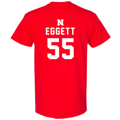 Nebraska - NCAA Women's Soccer : Kate Eggett - Replica Shersey T-Shirt-1