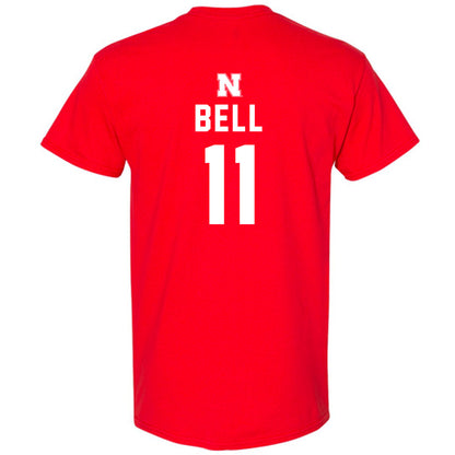 Nebraska - NCAA Football : Demitrius Bell - Replica Shersey T-Shirt-1