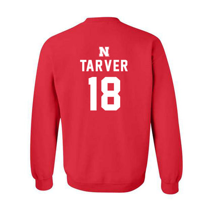Nebraska - NCAA Football : Larry Tarver - Replica Shersey Crewneck Sweatshirt-1