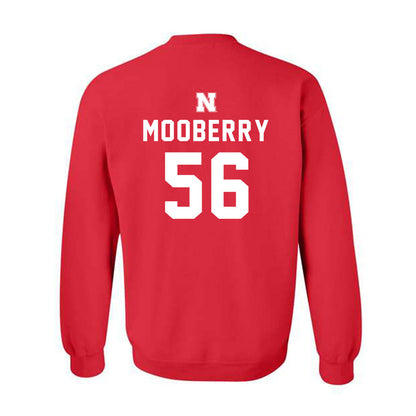 Nebraska - NCAA Football : Pierce Mooberry - Replica Shersey Crewneck Sweatshirt-1