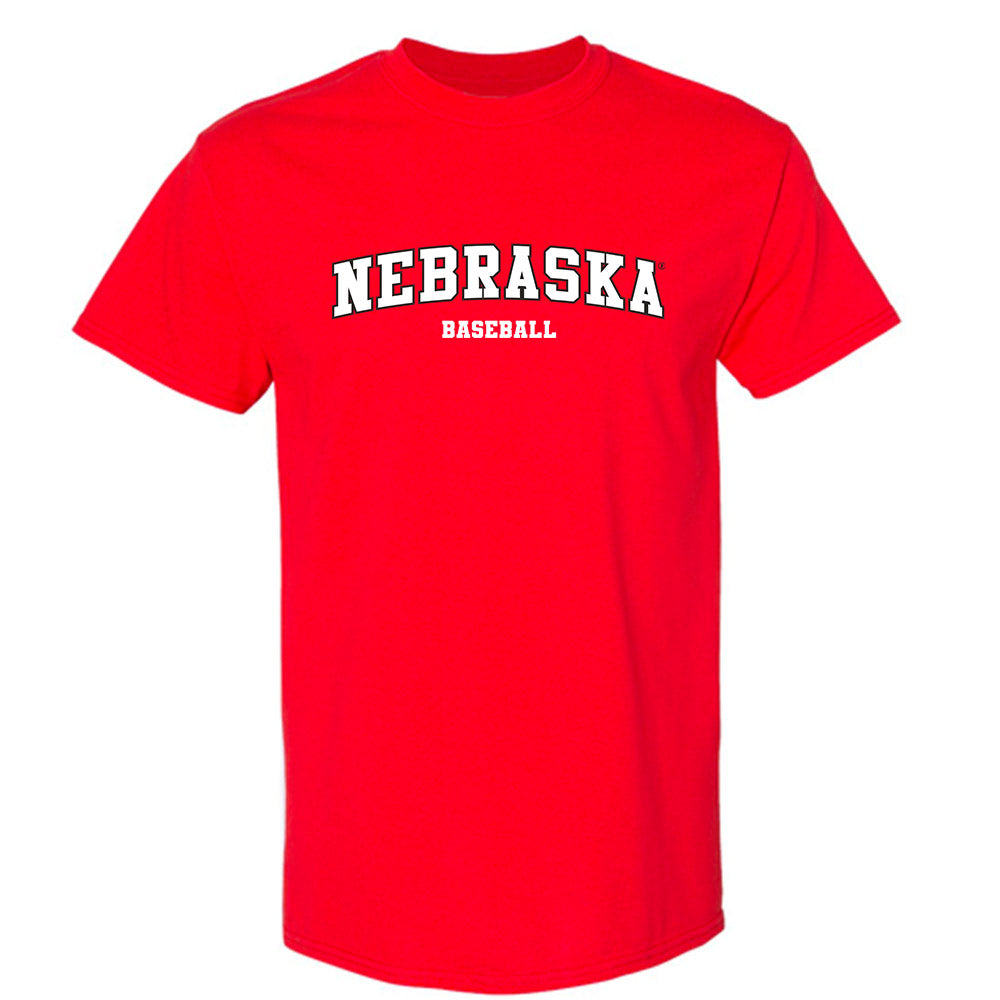 Nebraska - NCAA Baseball : Cooper Grace - Replica Shersey T-Shirt-0