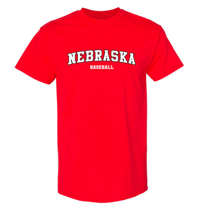 Nebraska - NCAA Baseball : Cooper Grace - Replica Shersey T-Shirt-0