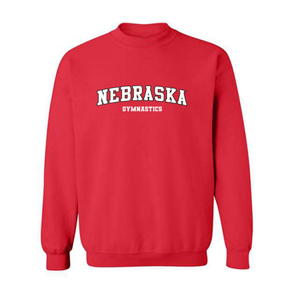 Nebraska - NCAA Women's Gymnastics : Olivia Burns - Replica Shersey Crewneck Sweatshirt-0
