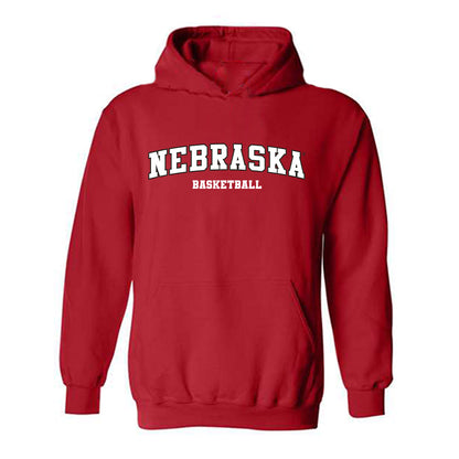 Nebraska - NCAA Women's Basketball : Madeline Stewart - Replica Shersey Hooded Sweatshirt-0