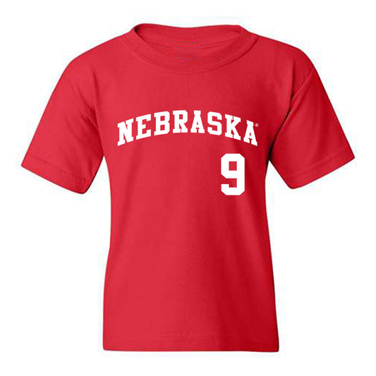 Nebraska - NCAA Softball : Hannah Camenzind - Replica Shersey Youth T-Shirt-0