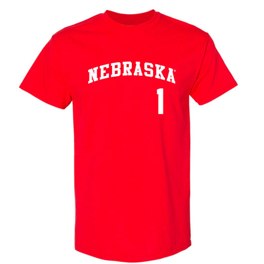 Nebraska - NCAA Softball : Olivia DiNardo - Replica Shersey T-Shirt-0