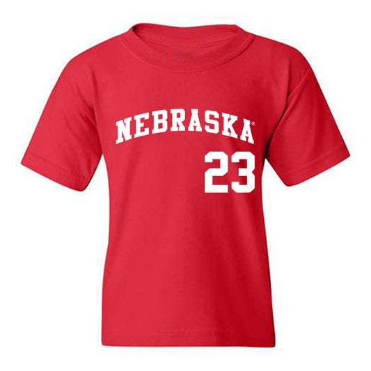 Nebraska - NCAA Softball : Lorin Boutte - Replica Shersey Youth T-Shirt-0
