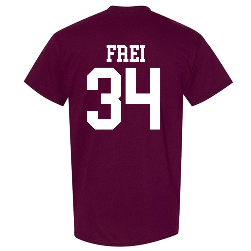 Mississippi State - NCAA Baseball : Gehrig Frei - Classic Shersey T-Shirt-1