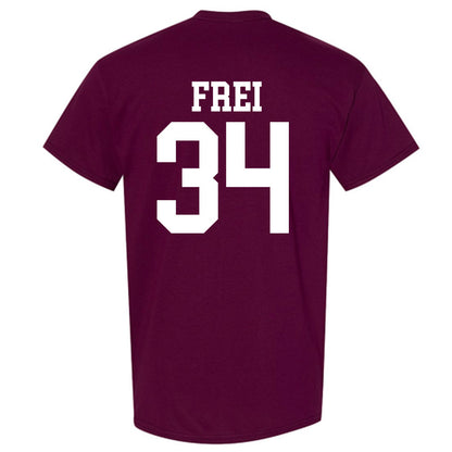 Mississippi State - NCAA Baseball : Gehrig Frei - Classic Shersey T-Shirt-1