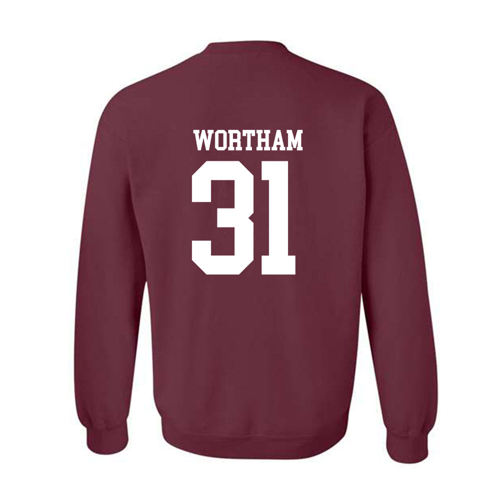 Mississippi State - NCAA Baseball : Charlie Wortham - Classic Shersey Crewneck Sweatshirt-1
