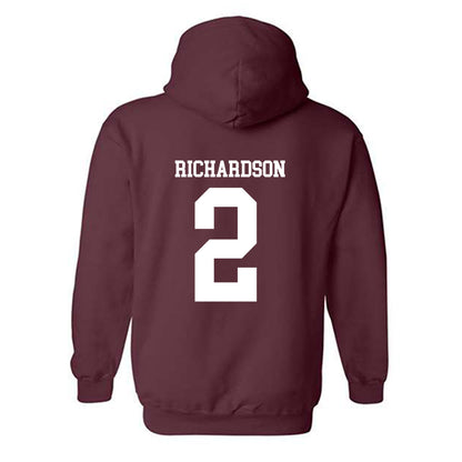 Mississippi State - NCAA Softball : Abby Grace Richardson - Classic Shersey Hooded Sweatshirt-1