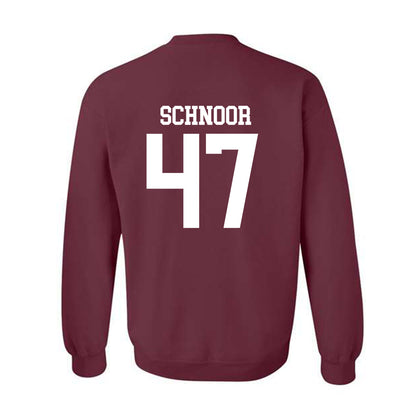 Mississippi State - NCAA Baseball : JT Schnoor - Classic Shersey Crewneck Sweatshirt-1