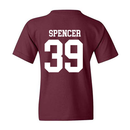 Mississippi State - NCAA Baseball : Patrick Spencer - Classic Shersey Youth T-Shirt-1