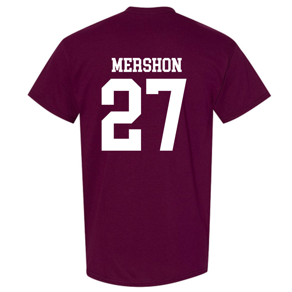 Mississippi State - NCAA Baseball : Peter Mershon - Classic Shersey T-Shirt-1