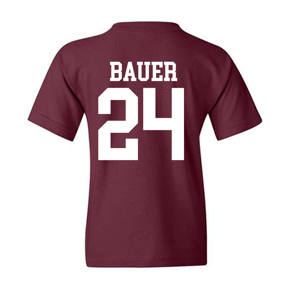 Mississippi State - NCAA Baseball : Jack Bauer - Classic Shersey Youth T-Shirt-1