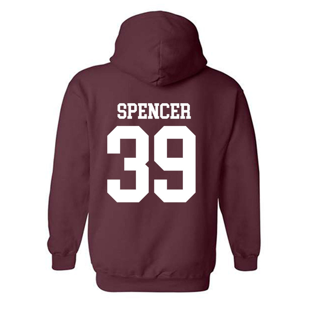 Mississippi State - NCAA Baseball : Patrick Spencer - Classic Shersey Hooded Sweatshirt-1