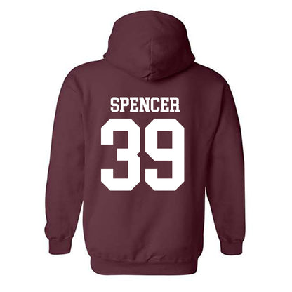 Mississippi State - NCAA Baseball : Patrick Spencer - Classic Shersey Hooded Sweatshirt-1