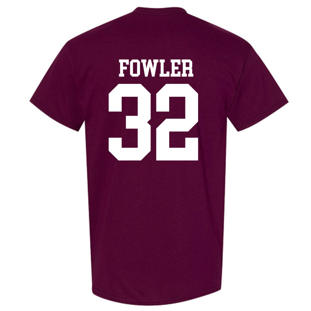 Mississippi State - NCAA Baseball : Peyton Fowler - Classic Shersey T-Shirt-1