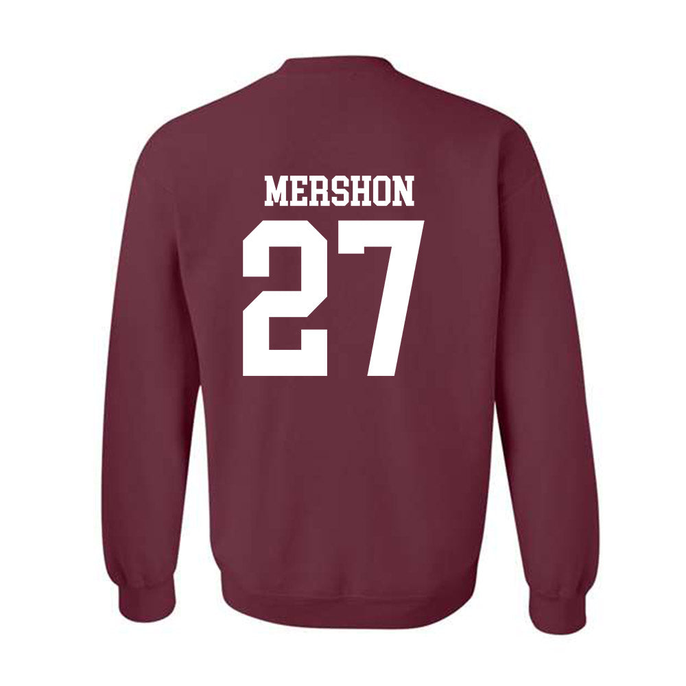Mississippi State - NCAA Baseball : Peter Mershon - Classic Shersey Crewneck Sweatshirt-1