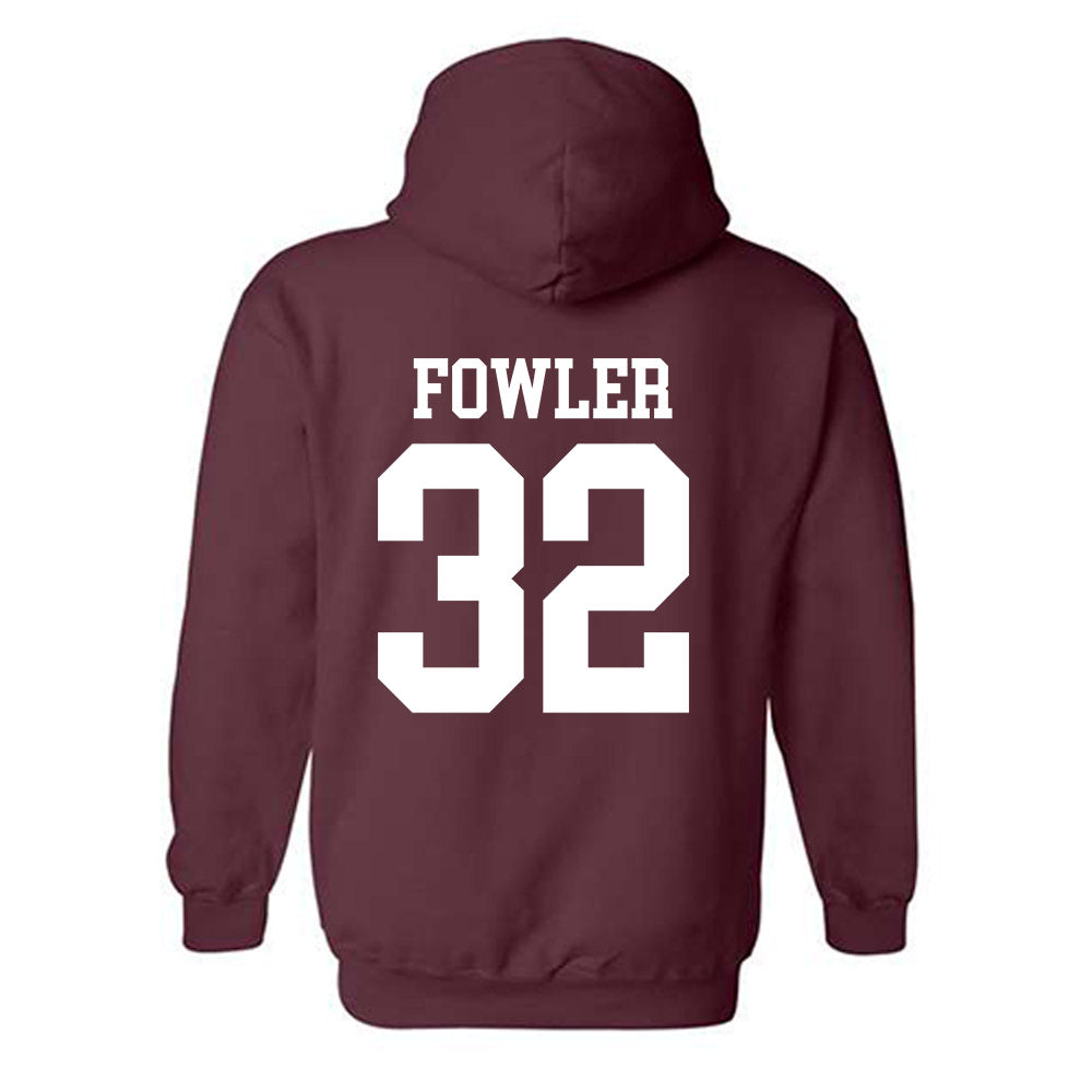 Mississippi State - NCAA Baseball : Peyton Fowler - Classic Shersey Hooded Sweatshirt-1