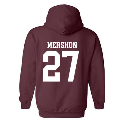 Mississippi State - NCAA Baseball : Peter Mershon - Classic Shersey Hooded Sweatshirt-1