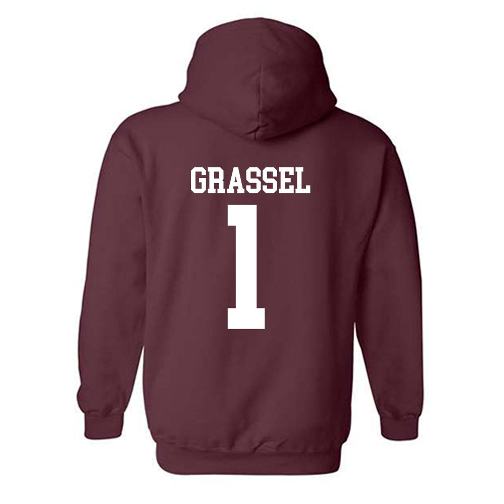 Mississippi State - NCAA Softball : Gretta Grassel - Classic Shersey Hooded Sweatshirt-1