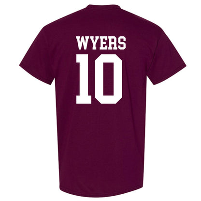 Mississippi State - NCAA Baseball : Drew Wyers - Classic Shersey T-Shirt-1