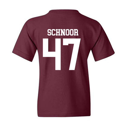 Mississippi State - NCAA Baseball : JT Schnoor - Classic Shersey Youth T-Shirt-1