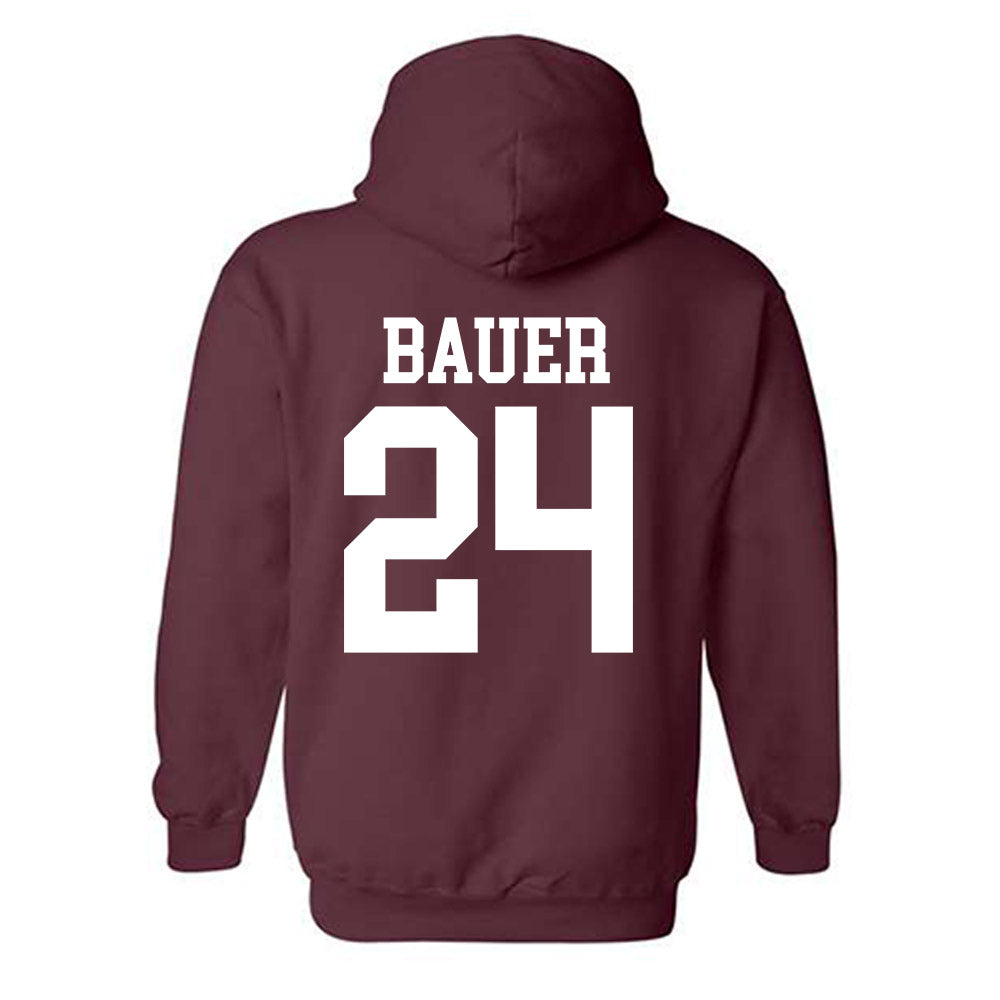 Mississippi State - NCAA Baseball : Jack Bauer - Classic Shersey Hooded Sweatshirt-1