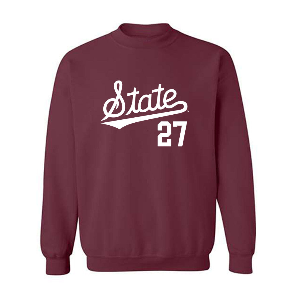 Mississippi State - NCAA Baseball : Peter Mershon - Classic Shersey Crewneck Sweatshirt-0