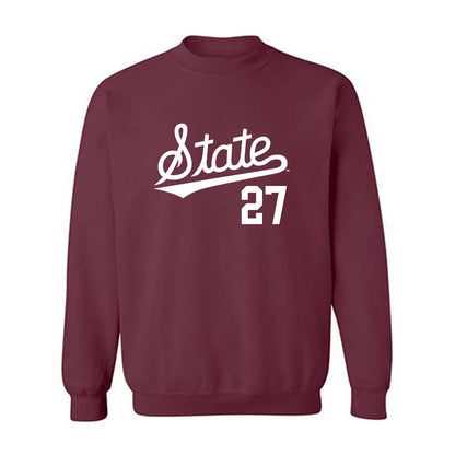 Mississippi State - NCAA Baseball : Peter Mershon - Classic Shersey Crewneck Sweatshirt-0