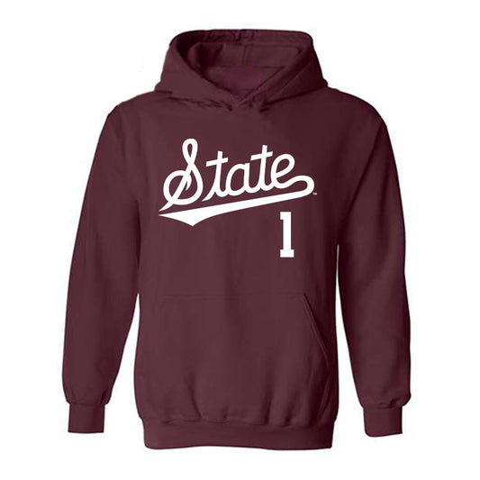 Mississippi State - NCAA Softball : Gretta Grassel - Classic Shersey Hooded Sweatshirt-0