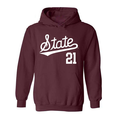 Mississippi State - NCAA Softball : Brinkley Moreton - Classic Shersey Hooded Sweatshirt-0