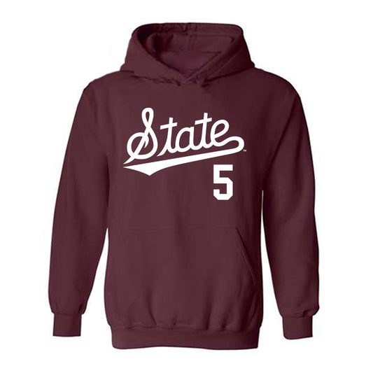 Mississippi State - NCAA Softball : Allyson Supan - Classic Shersey Hooded Sweatshirt-0