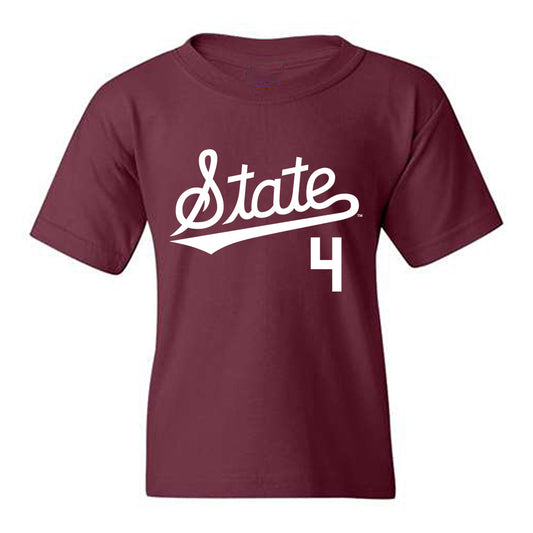 Mississippi State - NCAA Softball : Alyssa Faircloth - Classic Shersey Youth T-Shirt-0