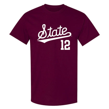 Mississippi State - NCAA Baseball : Chone James - Classic Shersey T-Shirt-0