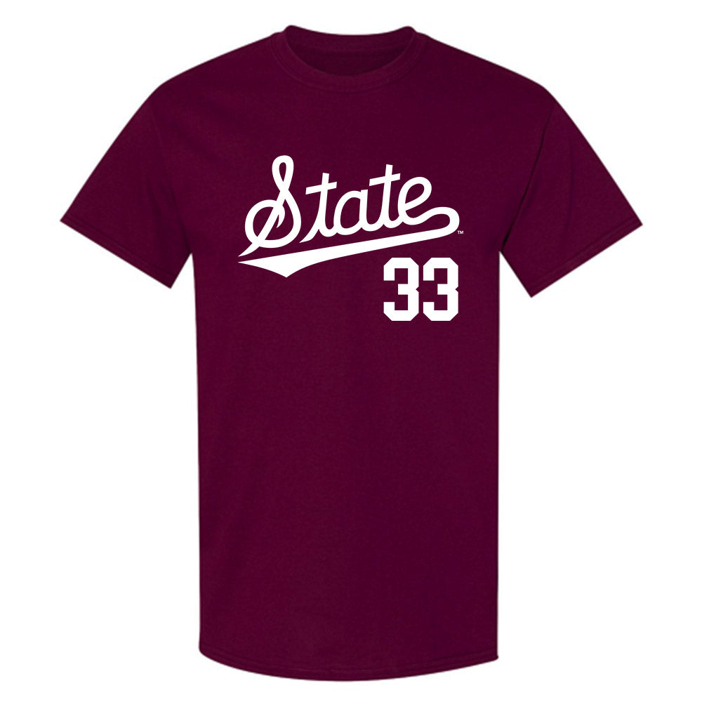 Mississippi State - NCAA Softball : Kinley Keller - Classic Shersey T-Shirt-0