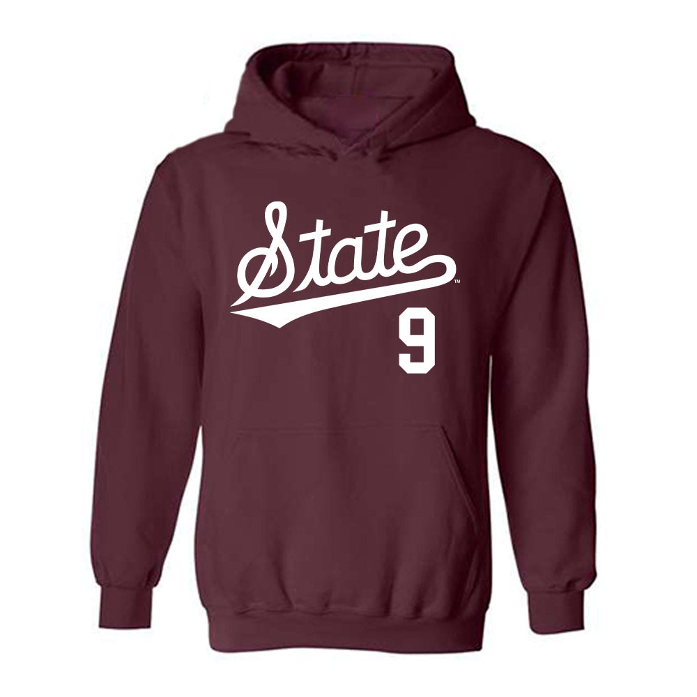 Mississippi State - NCAA Softball : Kiarra Sells - Classic Shersey Hooded Sweatshirt-0