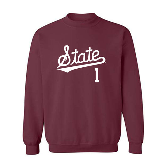 Mississippi State - NCAA Softball : Gretta Grassel - Classic Shersey Crewneck Sweatshirt-0