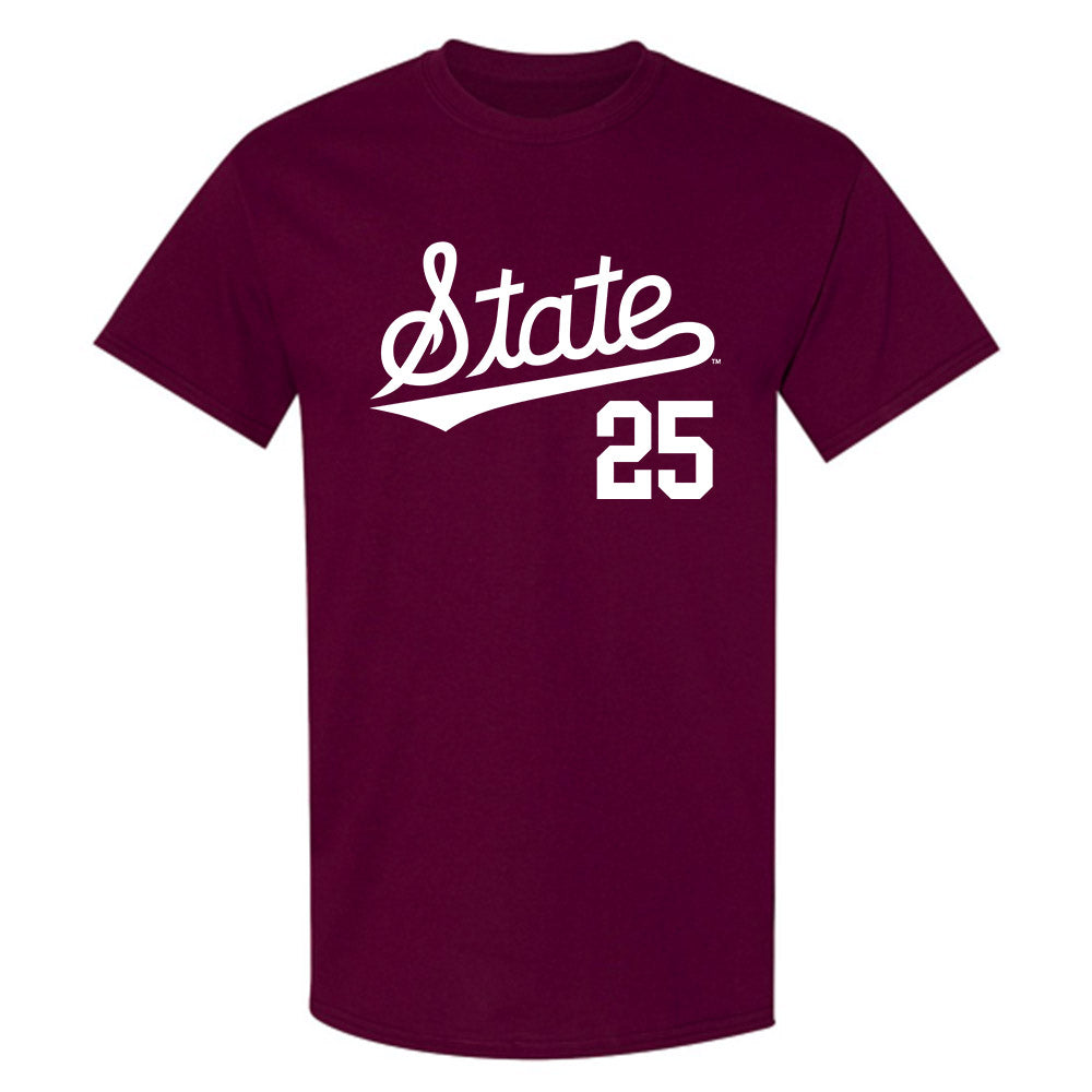 Mississippi State - NCAA Baseball : Chris Billingsley - Classic Shersey T-Shirt-0