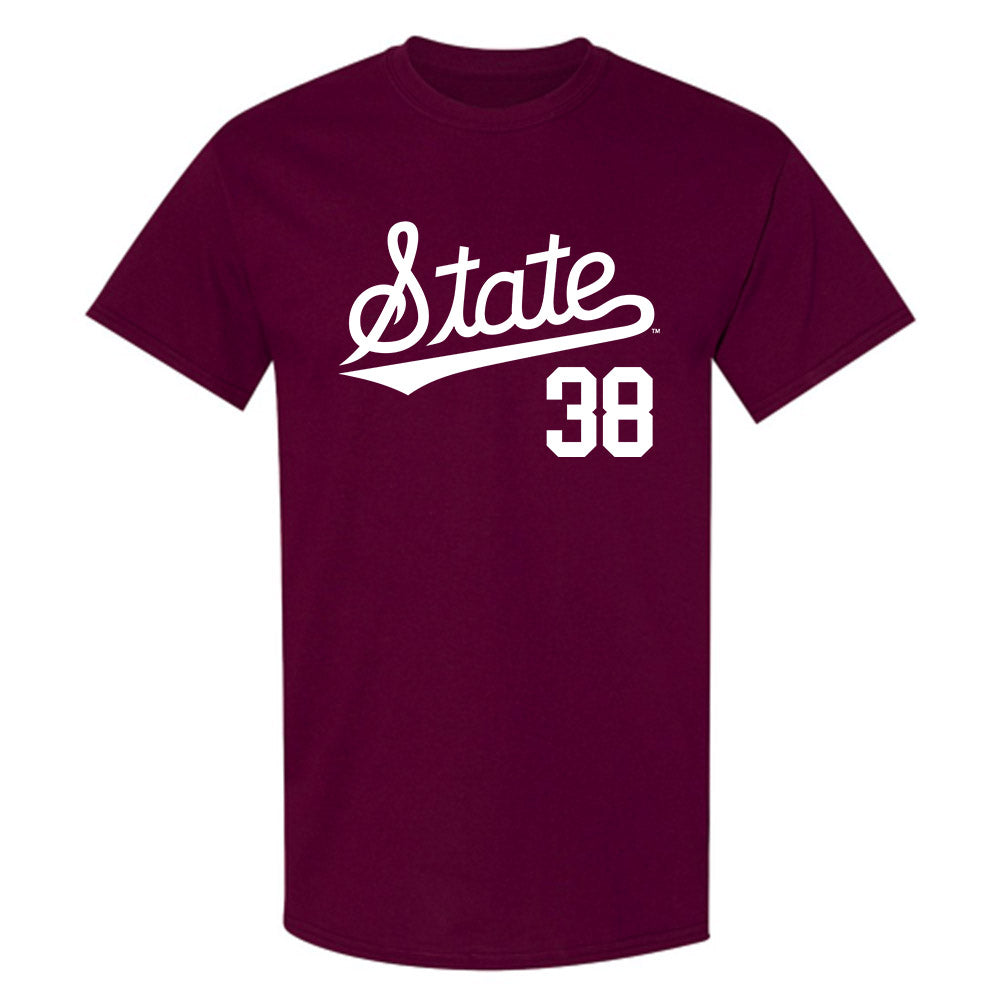 Mississippi State - NCAA Baseball : Bryce Chance - Classic Shersey T-Shirt-0