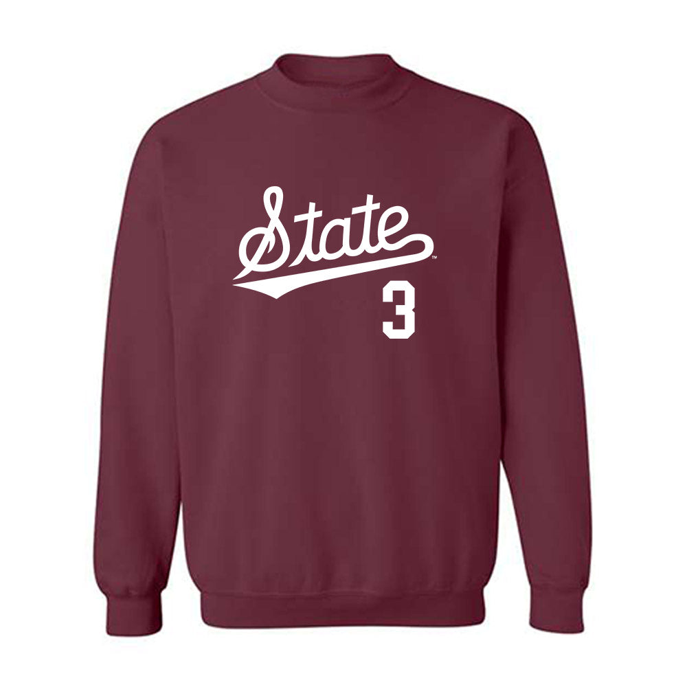 Mississippi State - NCAA Softball : Peja Goold - Classic Shersey Crewneck Sweatshirt-0