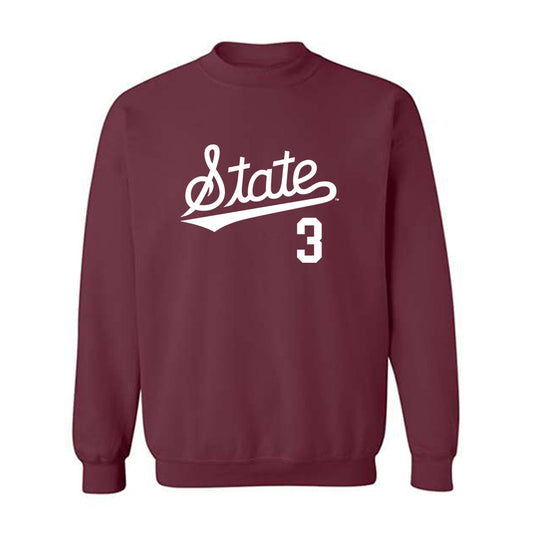 Mississippi State - NCAA Softball : Peja Goold - Classic Shersey Crewneck Sweatshirt-0